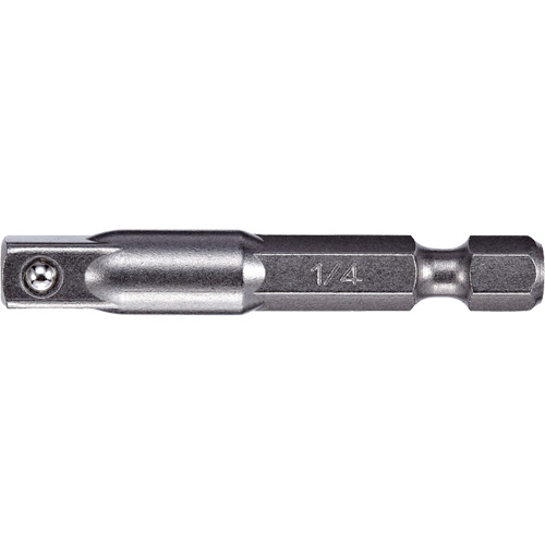 Adapter & Extension, 1/4" Drive Size, 1/4" Male Size, Ball, 2" L Sécurité Médic