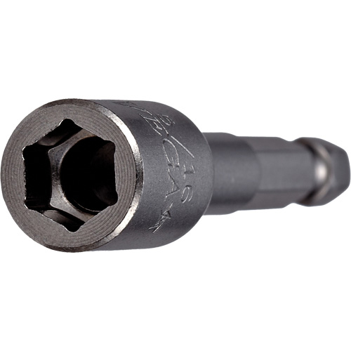 Tourne-&eacute;crou, Embout 7/16", Prise 1/4", 2-9/16" lo, Non magn&eacute;tique Sécurité Médic