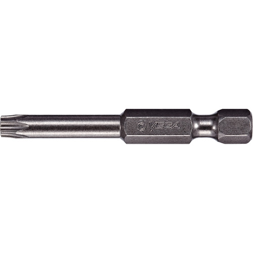 Power Bit, Torx, T-7 Tip, 1/4" Drive Size, 2" Length Sécurité Médic