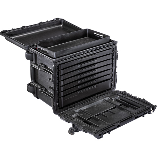 Gen 2 Mobile Tool Chest, 24" W, 6 Drawers, Black Sécurité Médic