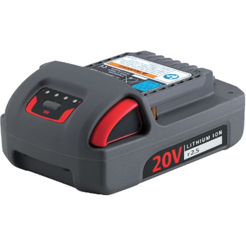 IQV20 Series Battery, Lithium-Ion, 20 V, 2.5 Ah Sécurité Médic