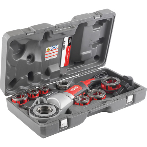 Syst&egrave;me de filetage motoris&eacute; manuel, 36 tr/min, Filetage de la tige 1/8" - 2" Sécurité Médic