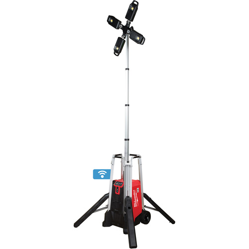 MX Fuel Rocket Tower Light & Charger, LED, 27000 Lumens Sécurité Médic