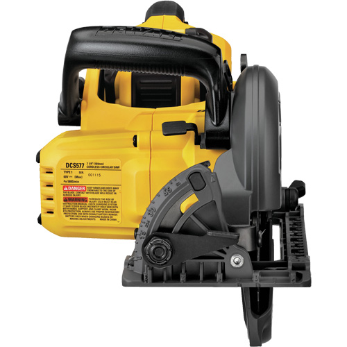 FlexVolt&reg; Worm Drive Style Saw Kit, 7-1/4", 60 V Sécurité Médic