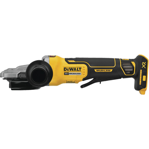 Max XR&reg; Flathead Paddle Switch Small Angle Grinder (Tool Only), 5" Wheel, 20 V Sécurité Médic