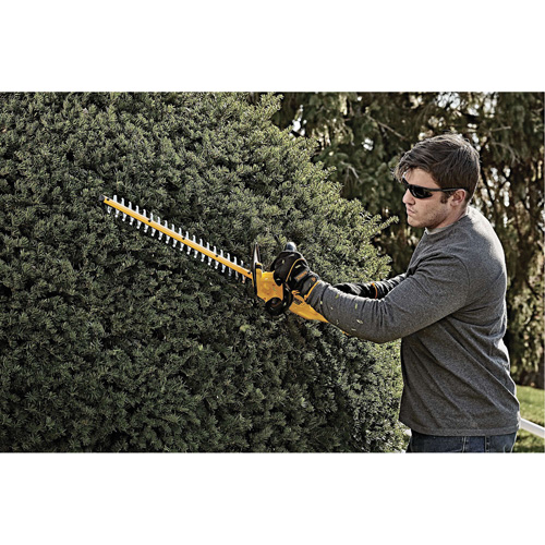Max Cordless Hedge Trimmer, 22", 20 V, Battery Powered Sécurité Médic