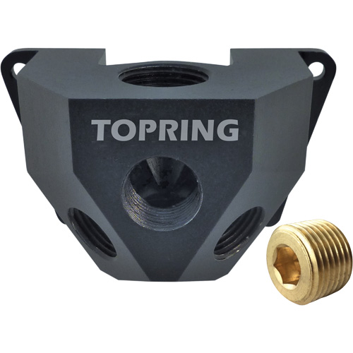 Collecteur pour conduite d'air compress&eacute; Sécurité Médic