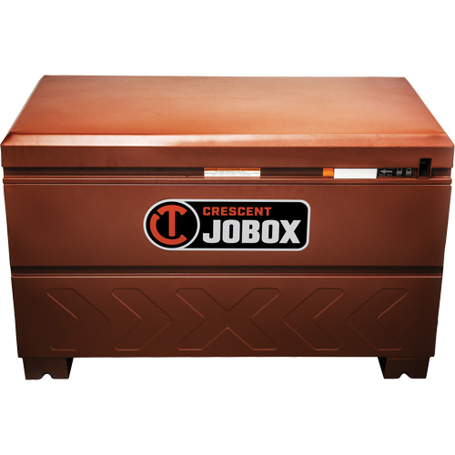 Site-Vault Chest, 30" x 20" x 19-3/4", Steel, Orange Sécurité Médic
