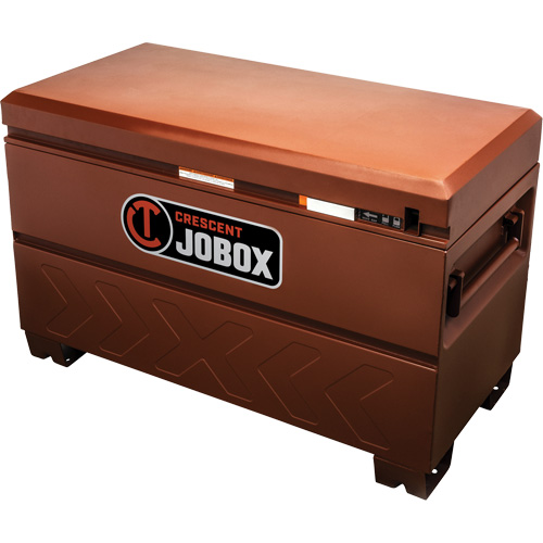Site-Vault Chest, 30" x 20" x 19-3/4", Steel, Orange Sécurité Médic