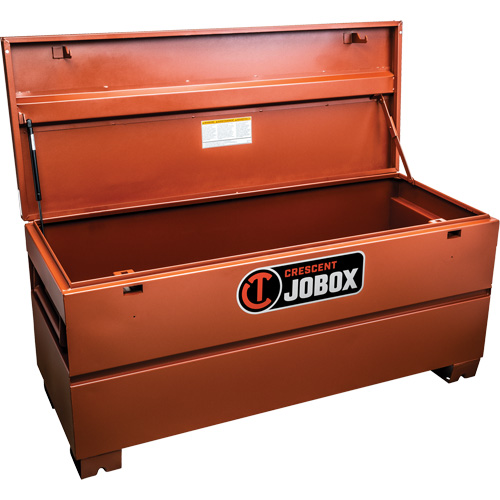 Tradesman Series Jobsite Chest, 60" x 24" x 27-1/2", Steel, Orange Sécurité Médic