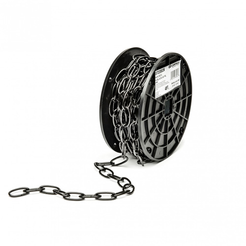 Decorator Chain, Carbon Steel, #10 x 40' (12.2 m) L, 35 lbs. (0.0175 tons) Load Capacity Sécurité Médic