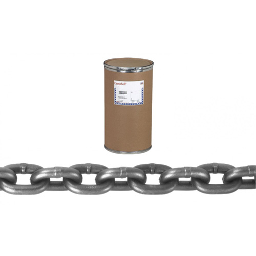 System 8 Cam-Alloy Chain, Alloy Steel, 1-1/4" x 60' (18.3 m) L, Grade 80, 72300 lbs. (36.15 tons) Load Capacity Sécurité Médic