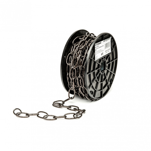 Decorator Chain, Carbon Steel, #10 x 40' (12.2 m) L, 35 lbs. (0.0175 tons) Load Capacity Sécurité Médic