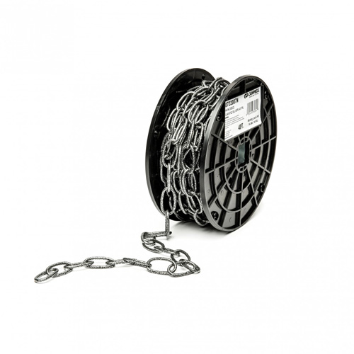Decorator Chain, Carbon Steel, #10 x 40' (12.2 m) L, 35 lbs. (0.0175 tons) Load Capacity Sécurité Médic