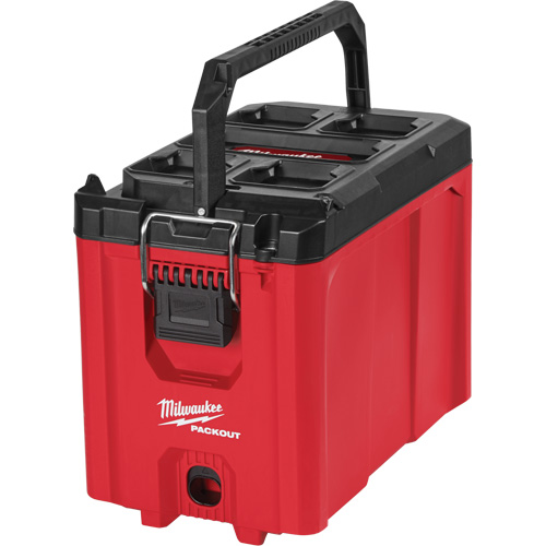 Coffre &agrave; outils compact Packout, 10" x 16-1/5" x 13", Noir/Rouge Sécurité Médic