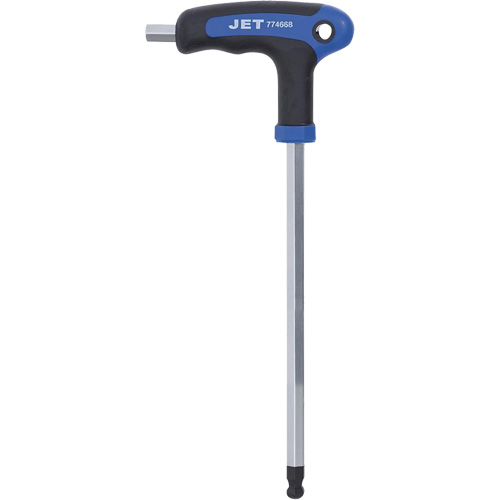Hex Key, Ball End, 6 mm x 9" L, L Shape Sécurité Médic