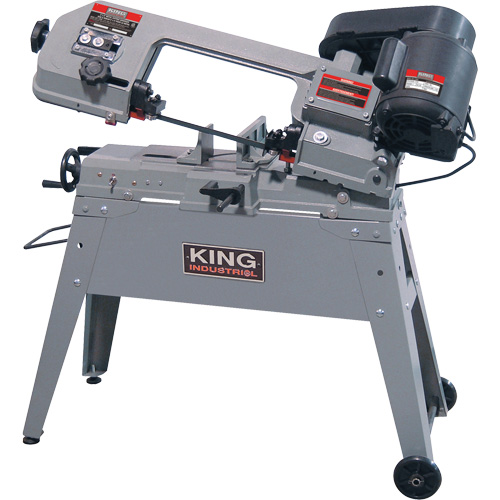 Metal Cutting Band Saw, Horizontal/Vertical, 5" Round and 4-1/2" x 6" Rectangular Cutting Capacity Sécurité Médic