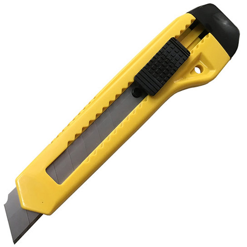 Utility Knife, 8", Carbon Steel, Heavy-Duty, Plastic Handle Sécurité Médic