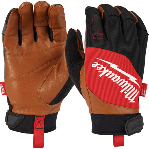 Performance Gloves, Grain Goatskin Palm, Size Small Sécurité Médic