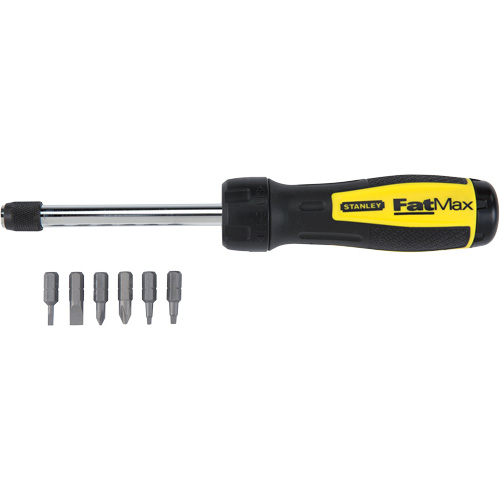 FatMax&reg; Multibit Screwdriver, Textured Handle Sécurité Médic