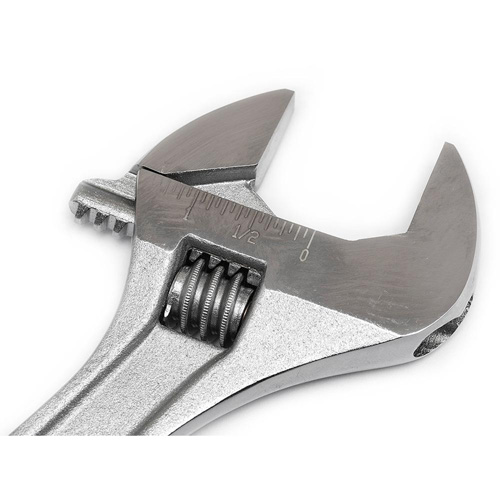 Cl&eacute; &agrave; molette — en boîte, 10" lo, la max. 1-5/16"/34 mm, Chrome Sécurité Médic