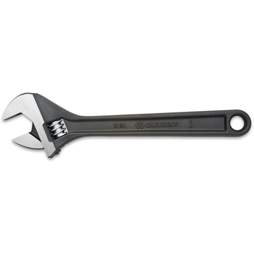 Adjustable Wrench - Boxed, 12" L, 1-1/2"/39 mm Max Width, Black Oxide Sécurité Médic