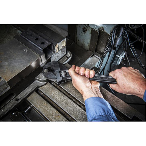 Adjustable Wrench, 15" L, 1-2/3" Max Width, Black Sécurité Médic