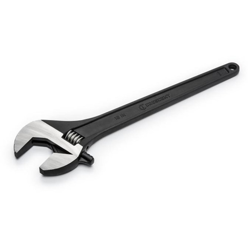 Adjustable Wrench, 18" L, 2" Max Width, Black Sécurité Médic