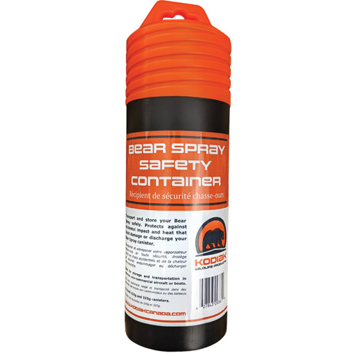 Bear Spray Safety Container Sécurité Médic