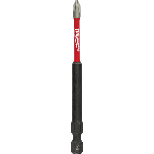 Shockwave Impact-Duty Driver Bit, Phillips, #1 Tip, 1/4" Drive Size, 3-1/2" Length Sécurité Médic