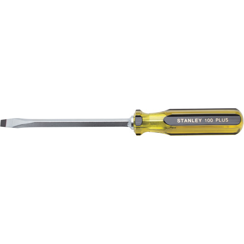 Tournevis pour &eacute;crous &agrave; fente 100 PLUS, Tige de 5/16", Carr&eacute;e, 11-1/8" lo, Prise en Plastique Sécurité Médic