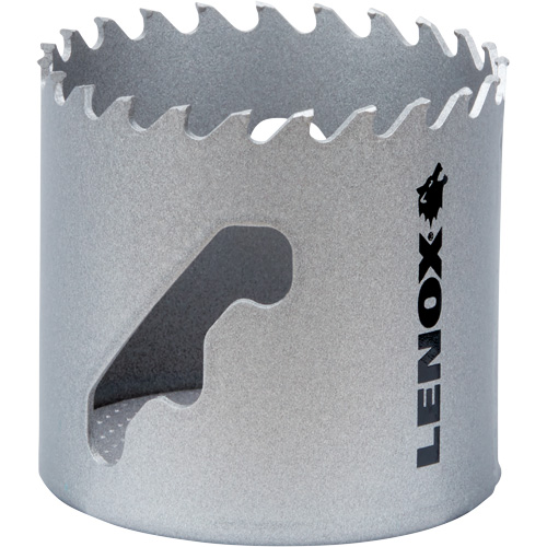 SPEED SLOT&reg; Carbide Tipped Hole Saw, 2-1/8", Bi-Metal Sécurité Médic