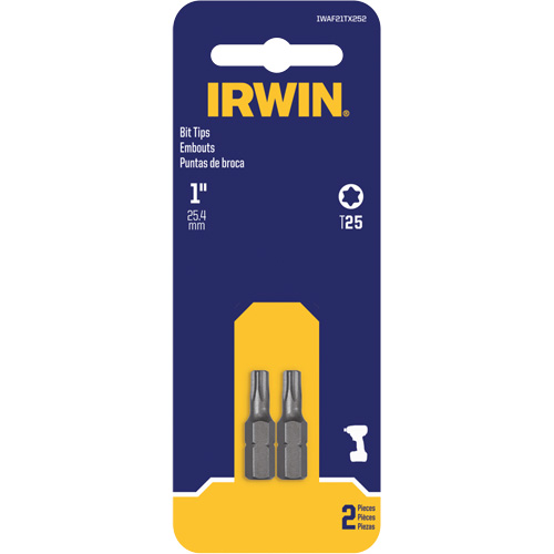 Insert Bits, Torx, T-25, 1/4" Drive Sécurité Médic