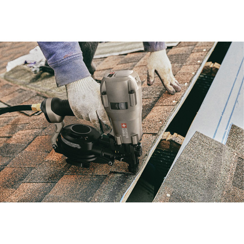 15° Pneumatic Coil Roofing Nailer Sécurité Médic