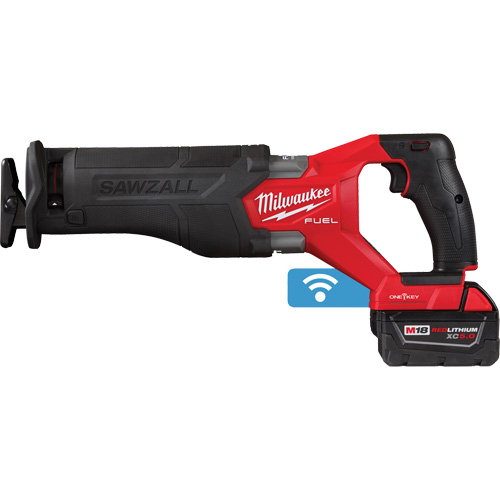 M18 Fuel Sawzall&reg; Reciprocating Saw Kit, 18 V, Lithium-Ion Battery, 3000 SPM Sécurité Médic