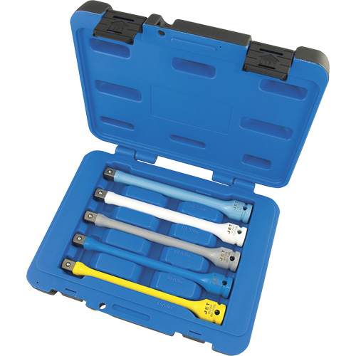 JTLE-5S Torque Limiting Impact Extension Set, 1/2" Drive, 65 ft-lbs./80 ft-lbs./100 ft-lbs./120 ft-lbs./140 ft-lbs. Torque, Multiple Sécurité Médic