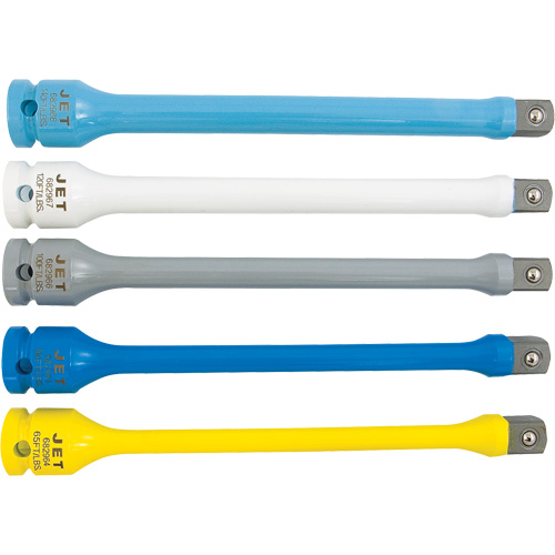 JTLE-5S Torque Limiting Impact Extension Set, 1/2" Drive, 65 ft-lbs./80 ft-lbs./100 ft-lbs./120 ft-lbs./140 ft-lbs. Torque, Multiple Sécurité Médic
