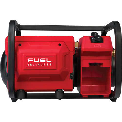 Compresseur compact et silencieux M18 Fuel, &eacute;lectrique, 2 gal. (2,4 gal. US), 135 PSI, 18/1 V Sécurité Médic