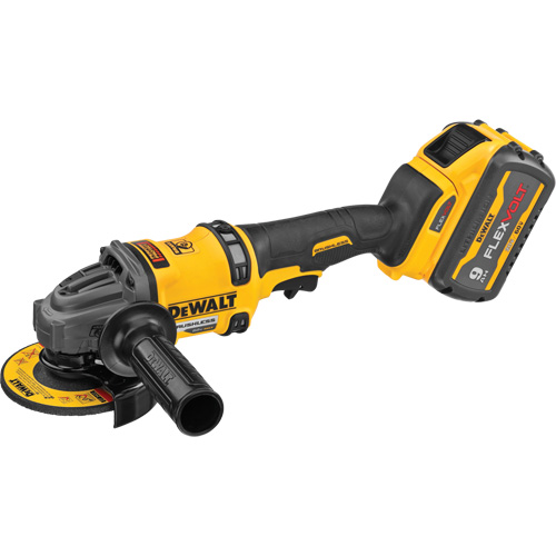 FlexVolt&reg; Max Brushless Grinder with Kickback Brake Kit, 4-1/2" - 6" Wheel, 60 V Sécurité Médic