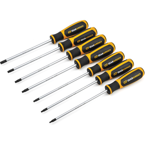 Torx&reg; Dual Material Screwdriver Set, 7 Pcs. Sécurité Médic