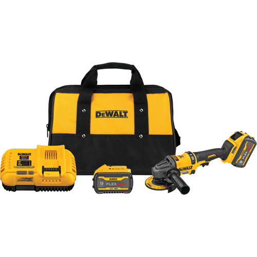 Flexvolt&reg; Brushless Cordless Grinder with Kickback Brake Kit, 4-1/2" - 6" Wheel, 60 V Sécurité Médic
