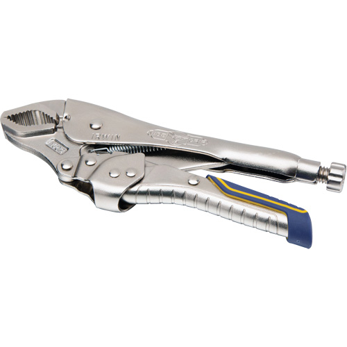 Vise-Grip&reg; Fast Release 10WR Locking Pliers with Wire Cutter, 10" Length, Curved Jaw Sécurité Médic