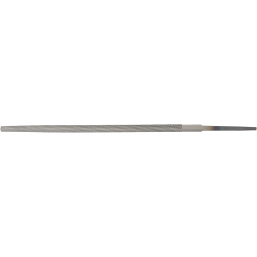 File, 1/4" Dia. x 6" L, Round, Second Cut Sécurité Médic