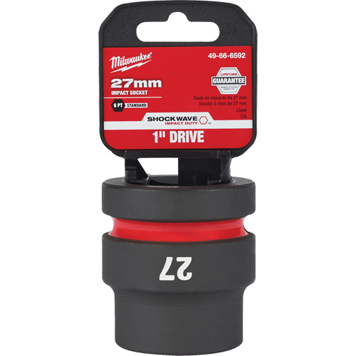 Douille Shockwave Impact Duty, Puissance, 27 mm, Prise 1", 6 pans Sécurité Médic