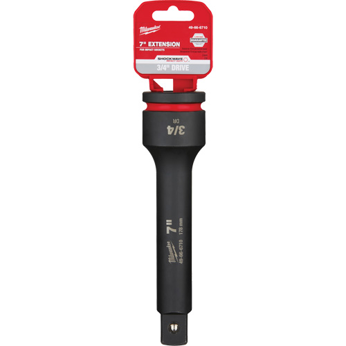 Shockwave Impact Duty Socket Extension, Impact, 3/4" Drive, 7" L Sécurité Médic