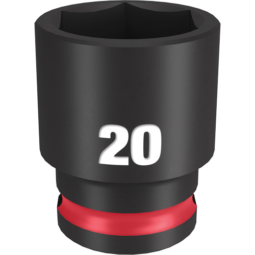 Shockwave Impact Duty Socket, Impact, 2 mm, 3/8" Drive, 6 Points Sécurité Médic