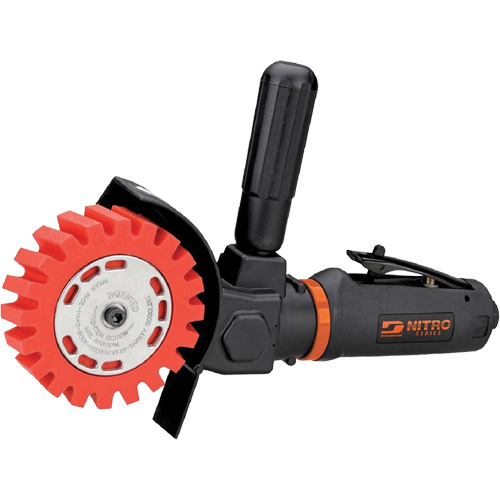 Outil de pr&eacute;paration de surface Nitro Series NitroZip, Entr&eacute;e 1/4" NPT, 3500 Tr/min Sécurité Médic