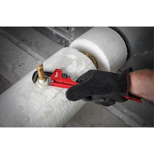 Pipe Wrench, 3/4" Jaw Capacity, 6" Long, Powder Coated Finish Sécurité Médic