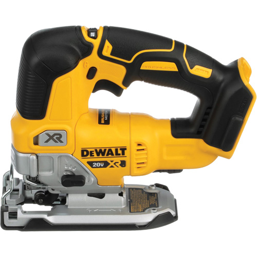 Max XR&reg; Cordless Jig Saw (Tool Only), 20 V, Lithium-Ion, 0-3200 SPM, 1" Stroke Length Sécurité Médic