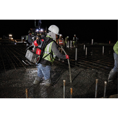 MX Fuel Backpack Concrete Vibrator Kit Sécurité Médic